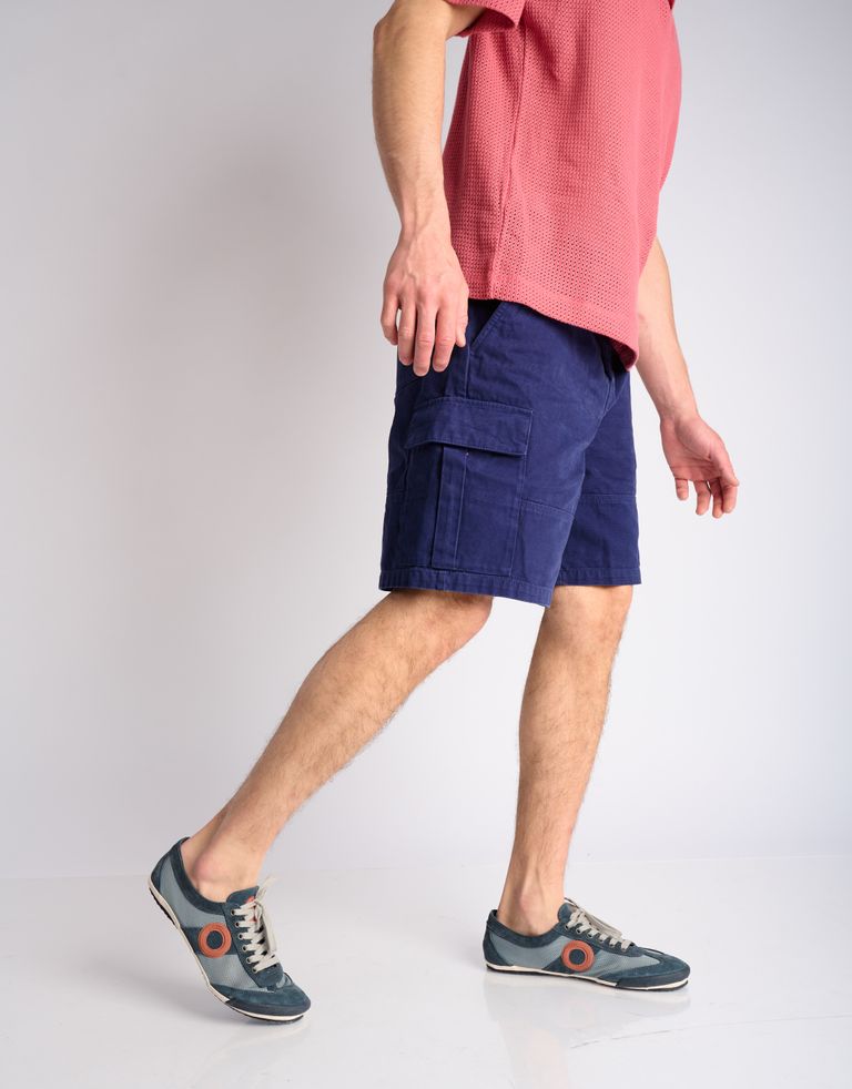 נעלי גברים - Aro - סניקרס JOANETA - כחול   כתום2