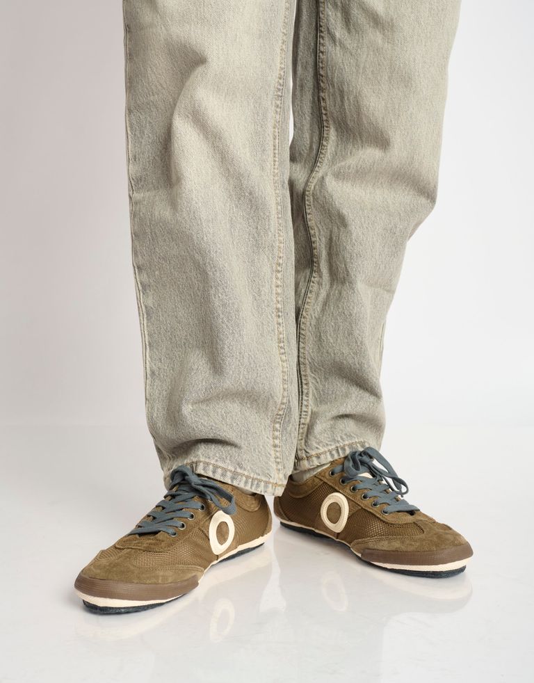 נעלי גברים - Aro - סניקרס JOANETA - חאקי3