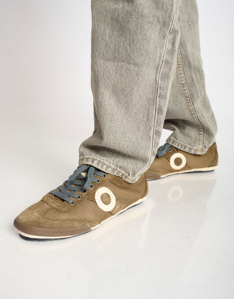 נעלי גברים - Aro - סניקרס JOANETA - חאקי4