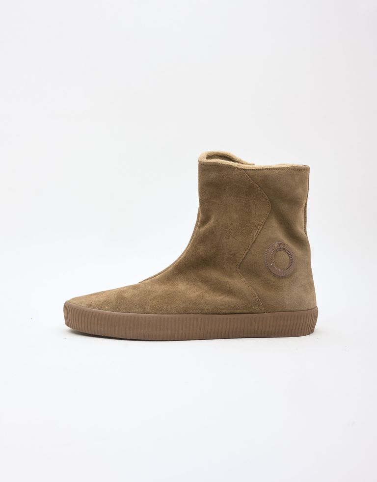 נעלי נשים - Aro - מגפני מעטפה מזמש NOELLE - חום3