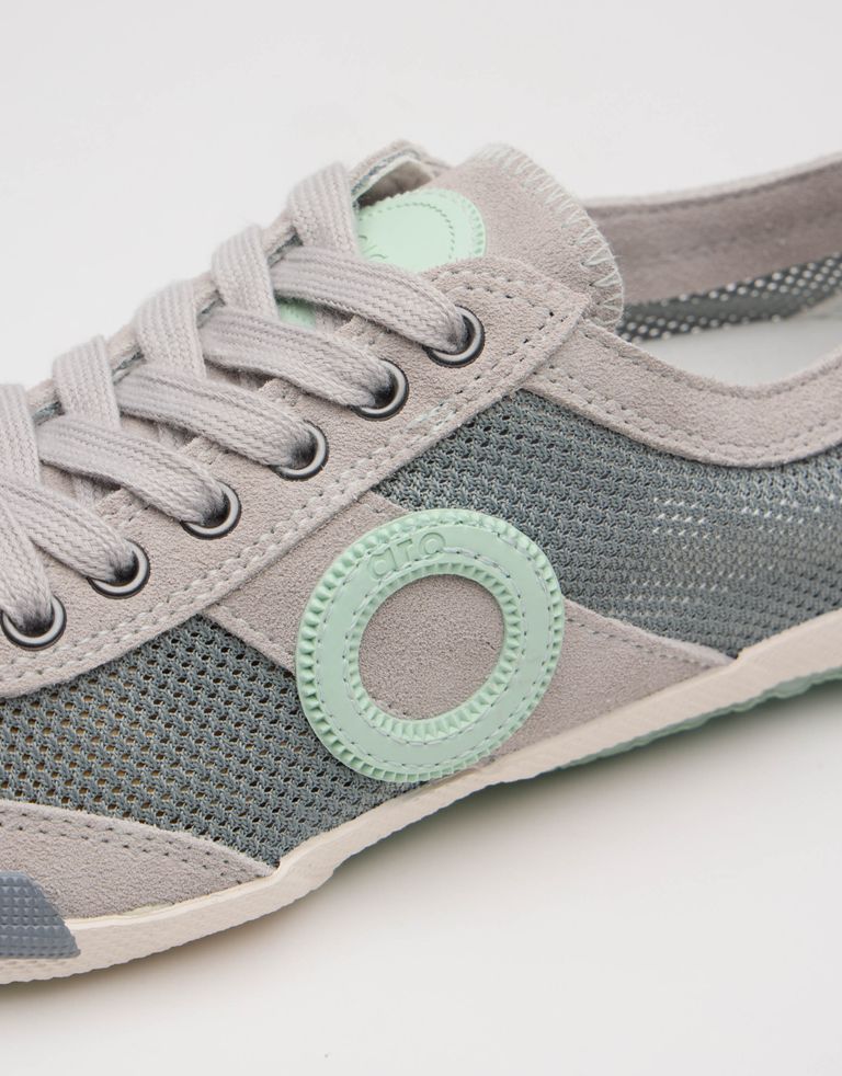 נעלי גברים - Aro - סניקרס JOANETA - אפור מנטה4