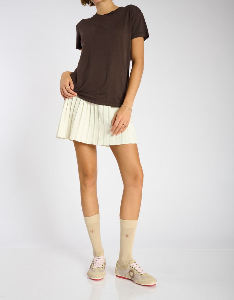 נעלי גברים - Aro - סניקרס JOANETA - בז'   ורוד2