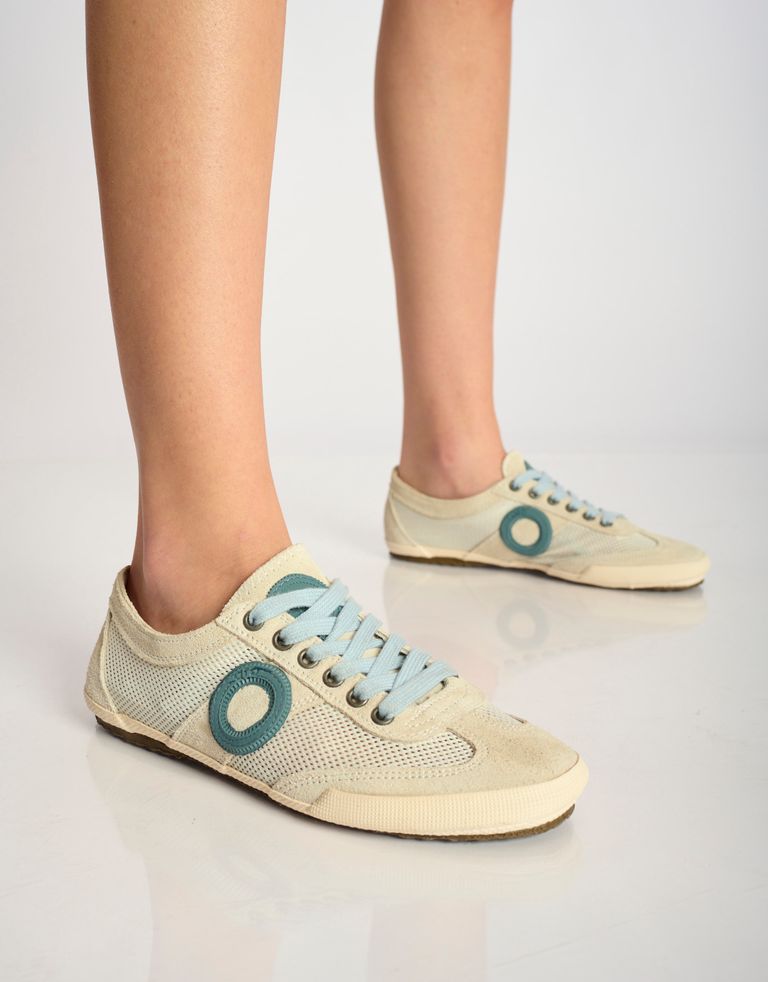 נעלי גברים - Aro - סניקרס JOANETA - אופוויט כחול1