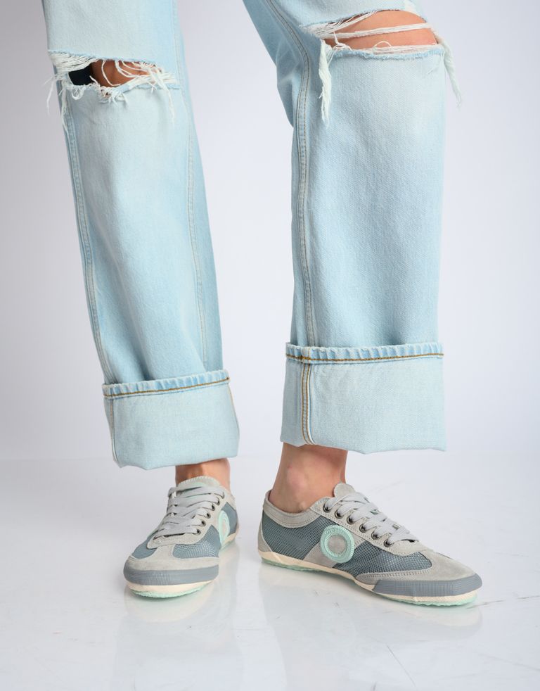 נעלי גברים - Aro - סניקרס JOANETA - אפור מנטה2