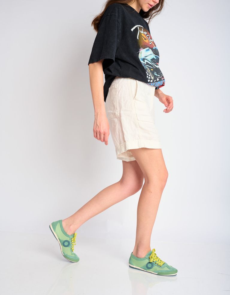 נעלי גברים - Aro - סניקרס JOANETA - ירוק בהיר4