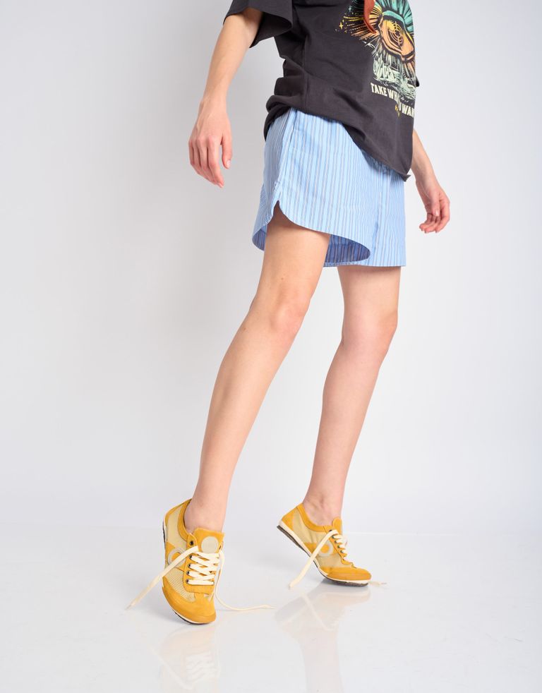 נעלי גברים - Aro - סניקרס JOANETA - צהוב3