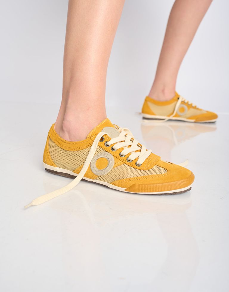 נעלי גברים - Aro - סניקרס JOANETA - צהוב2