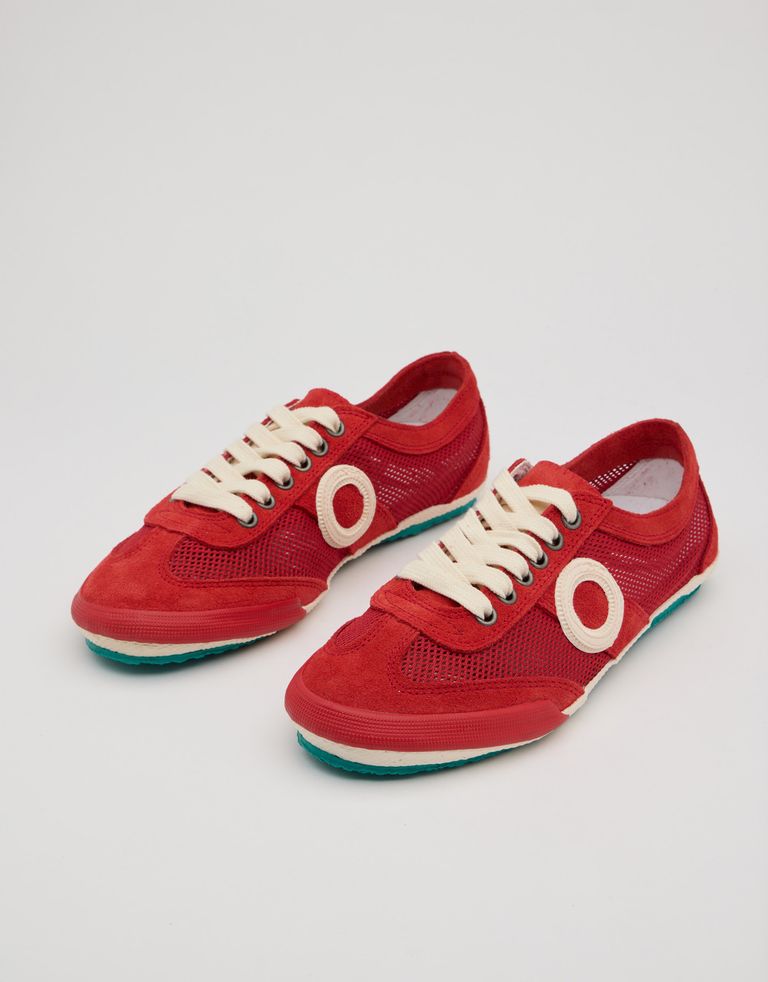 נעלי גברים - Aro - סניקרס JOANETA - אדום   לבן3