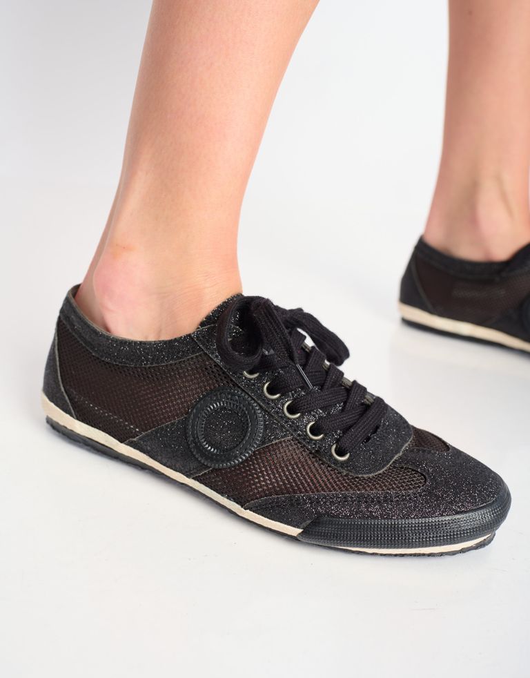 נעלי גברים - Aro - סניקרס JOANETA GLITTER - שחור2