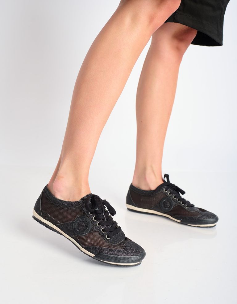 נעלי גברים - Aro - סניקרס JOANETA GLITTER - שחור3