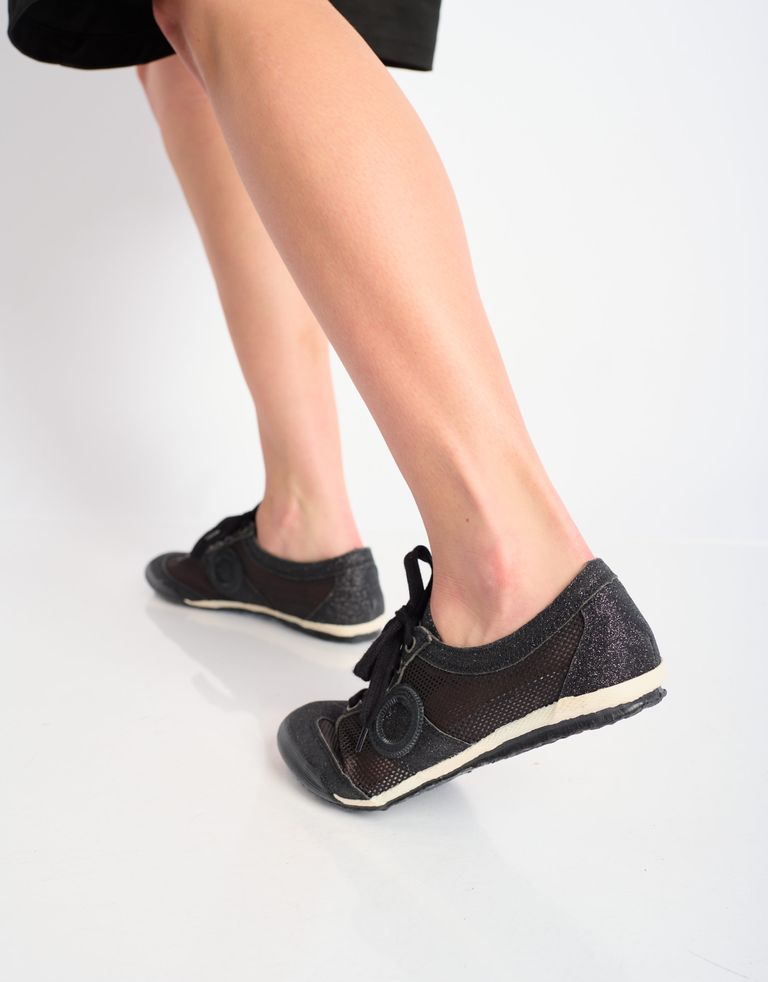 נעלי גברים - Aro - סניקרס JOANETA GLITTER - שחור4