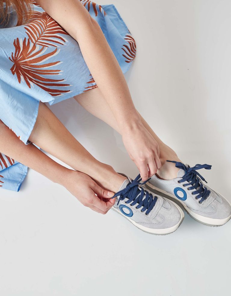 נעלי גברים - Aro - סניקרס JOANETA PLUS - אפור   כחול3