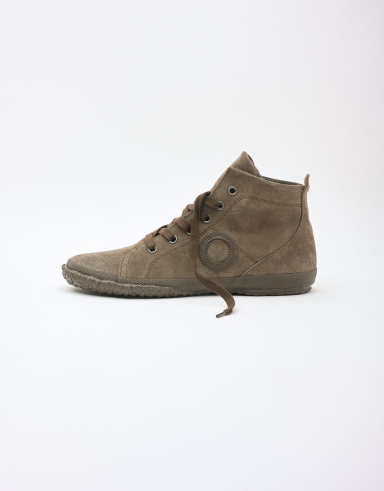 נעלי נשים - Aro - סניקרס זמש גבוהות WILLY - חום כהה4