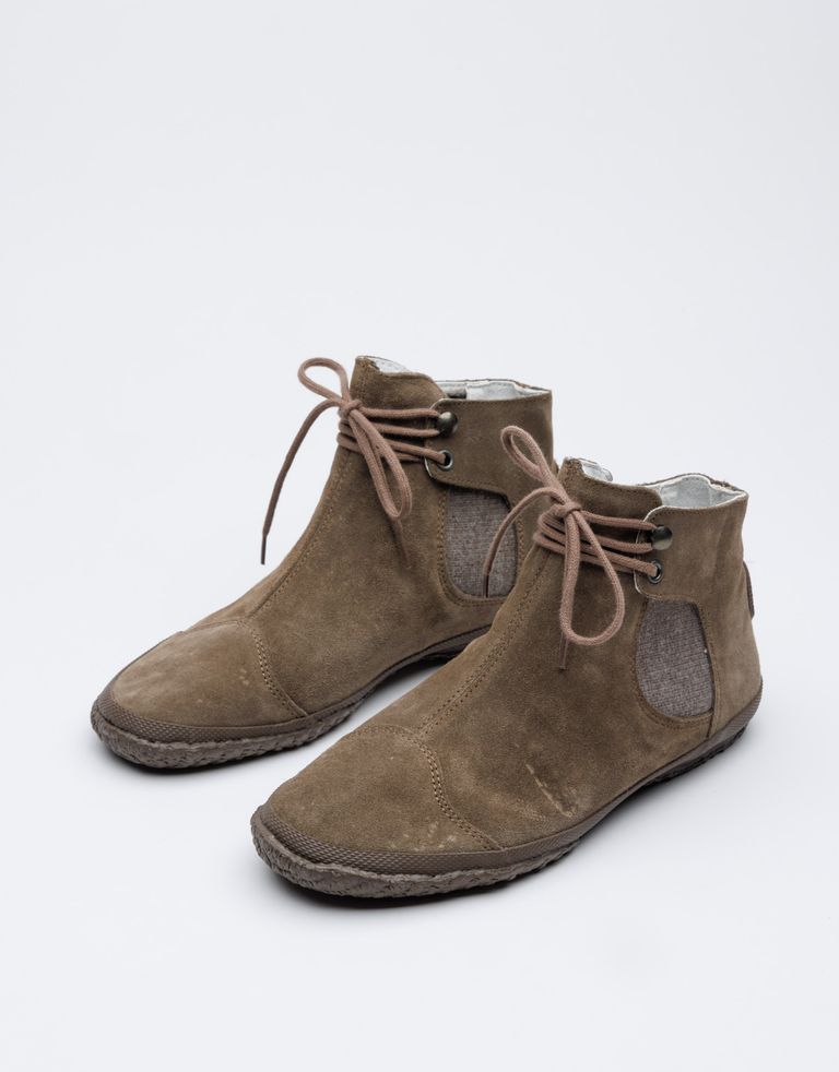 נעלי נשים - Aro - מגפוני זמש WILLY - חום3