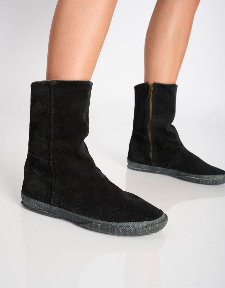 נעלי נשים - Aro - מגפיים מזמש WILLY - שחור2