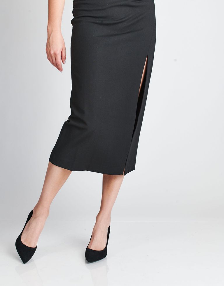 נעלי נשים - Jeffrey Campbell - נעלי סירה עם עקב NIKIA - שחור3