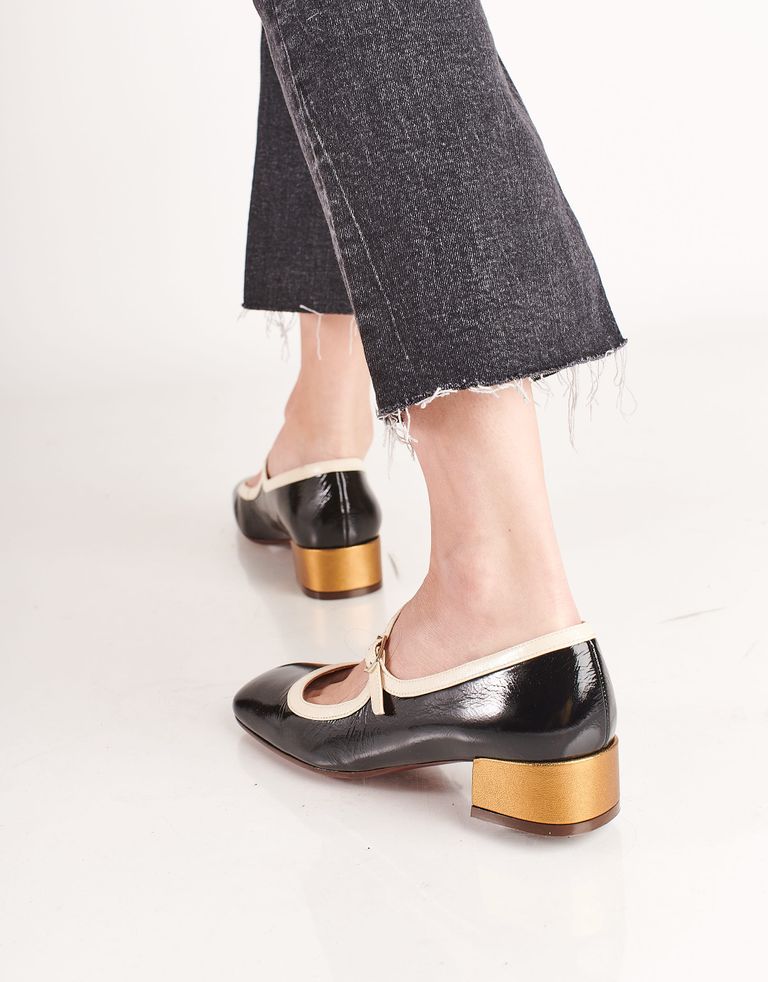 נעלי נשים - Chie Mihara - נעלי בובה IDAN - שחור4