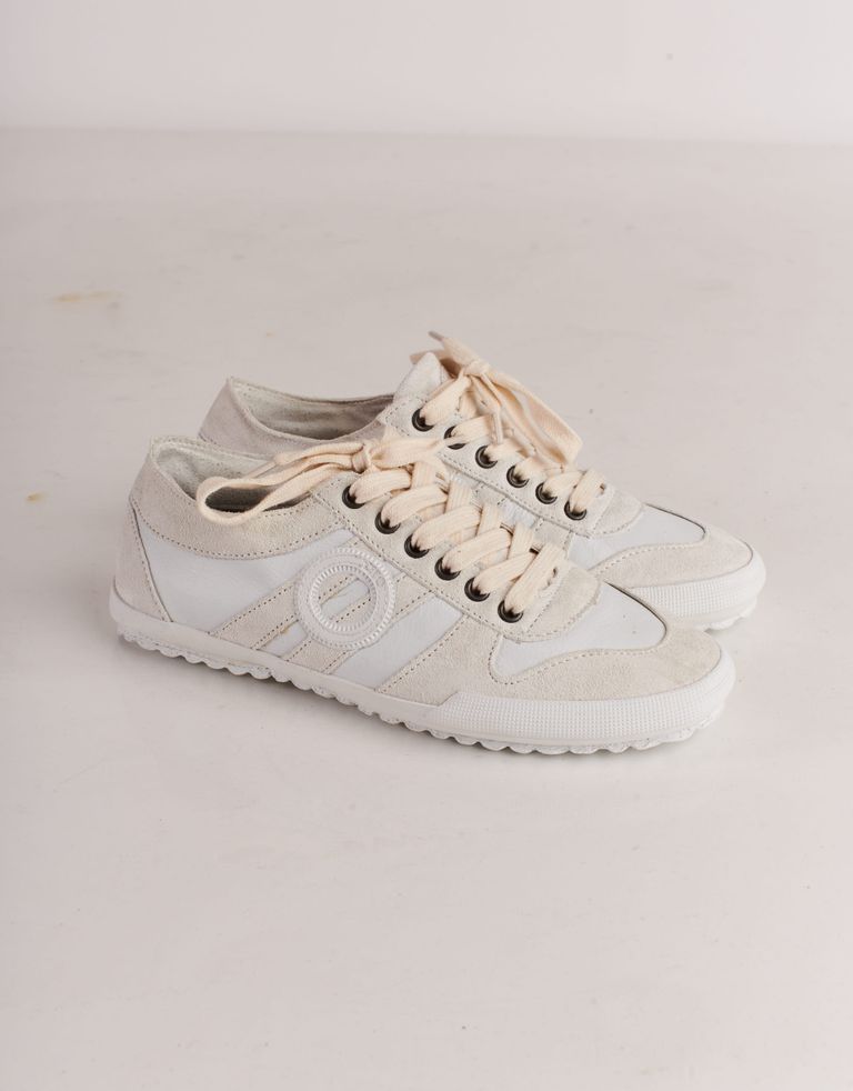 נעלי נשים - Aro - סניקרס נמוכות מעור IDO - לבן4