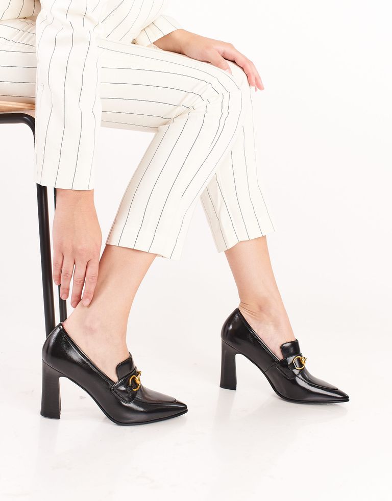 נעלי נשים - Jeffrey Campbell - נעלי עקב ETIQUETTE - שחור2