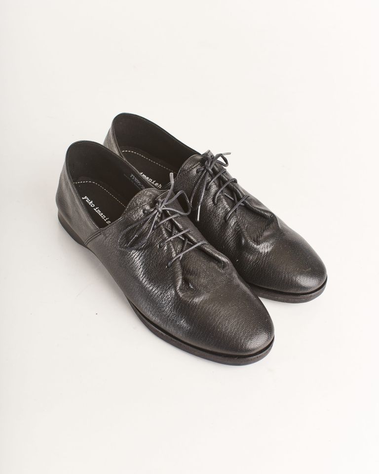 נעלי נשים - Yuko Imanishi - נעליים שטוחות FUKU - שחור4