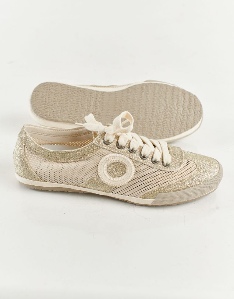 נעלי גברים - Aro - סניקרס JOANETA GLITTER - זהב3