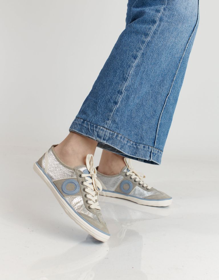 נעלי גברים - Aro - סניקרס PICADA מטאלי - כסף2