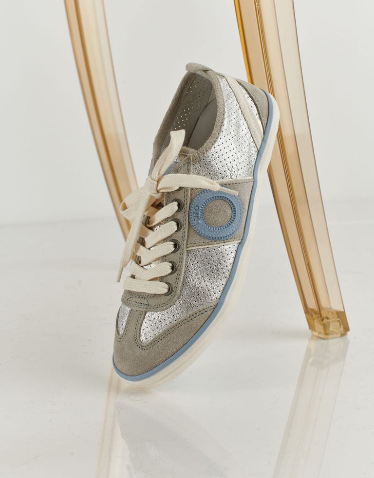 נעלי גברים - Aro - סניקרס PICADA מטאלי - כסף4