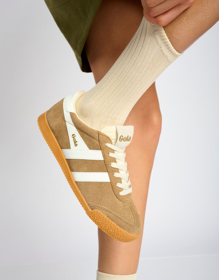 נעלי נשים - Gola - סניקרס ELAN - חום בהיר1