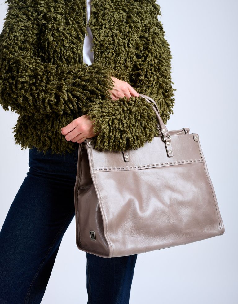 נעלי נשים - A.S. 98 - תיק יד גדול ADELE - אפור1