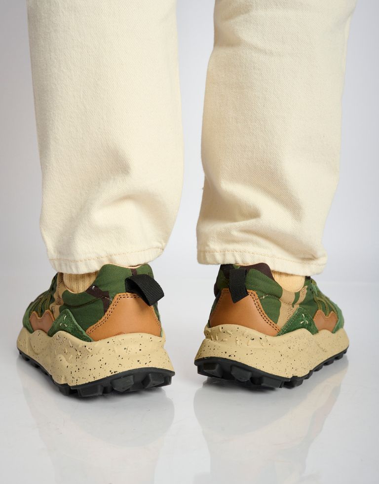 נעלי גברים - Flower Mountain - סניקרס LENZAN - ירוק1