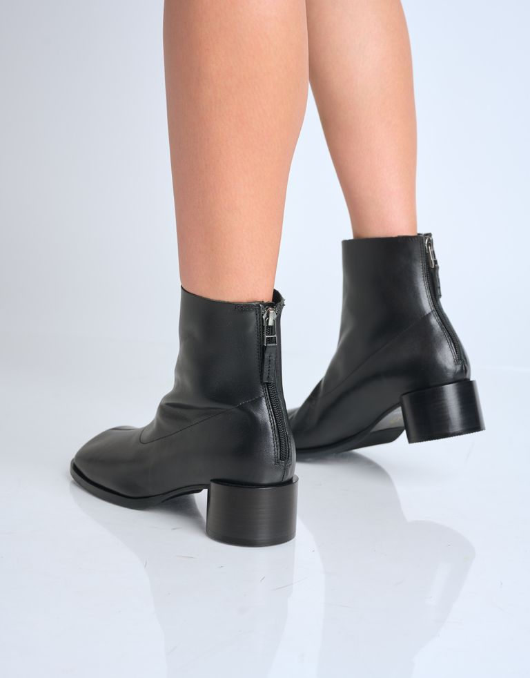 נעלי נשים - Yuko Imanishi - מגפונים עם עקב ZAKI - שחור2