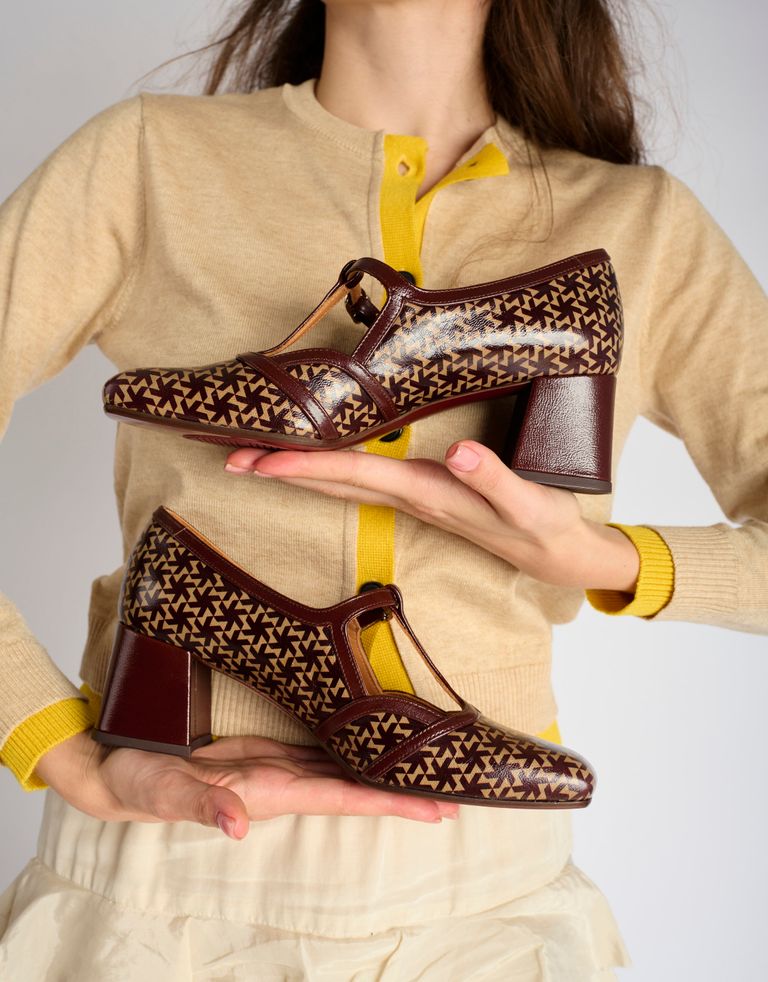 נעלי נשים - Chie Mihara - נעלי עקב VYDA - ניוד   חום3