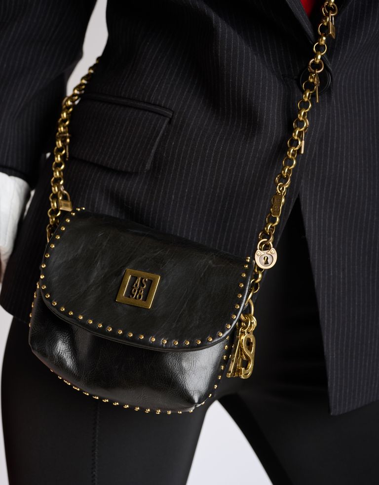 נעלי נשים - A.S. 98 - MAGGIA תיק ארנק קטן - שחור1