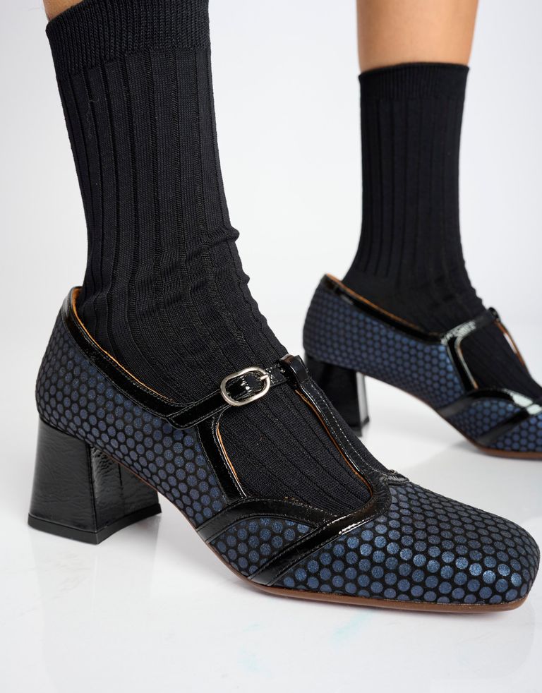 נעלי נשים - Chie Mihara - נעלי עקב VYDA - כחול   שחור1