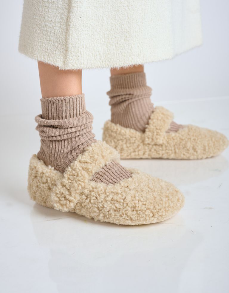 נעלי נשים - Verbenas - נעלי בית YUNA CURLY - אופוויט1