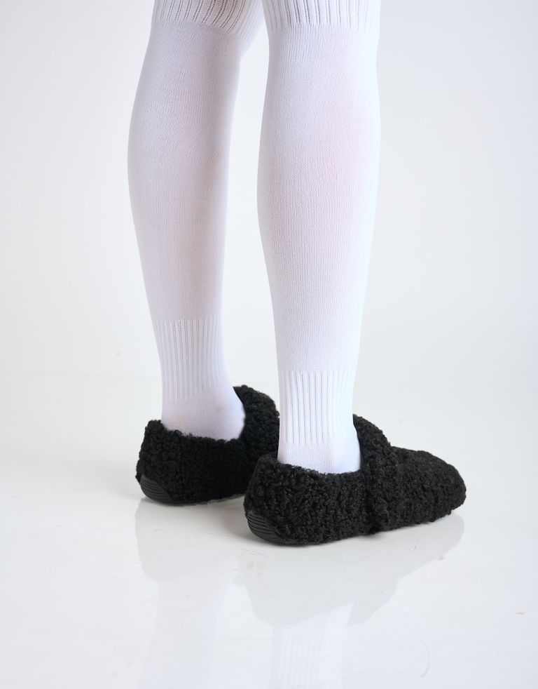 נעלי נשים - Verbenas - נעלי בית YUNA CURLY - שחור4