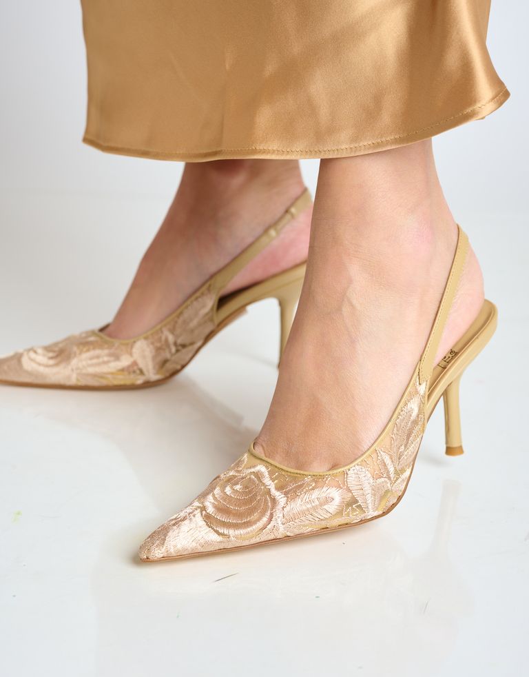 נעלי נשים - Jeffrey Campbell - נעלי סירה LOFFICELE תחרה - ניוד1