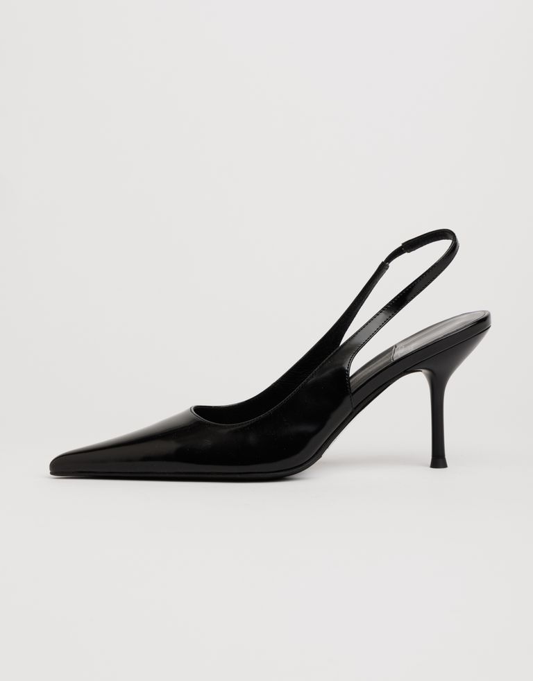 נעלי נשים - Jeffrey Campbell - נעלי סירה עם עקב LOFFICEL - שחור2