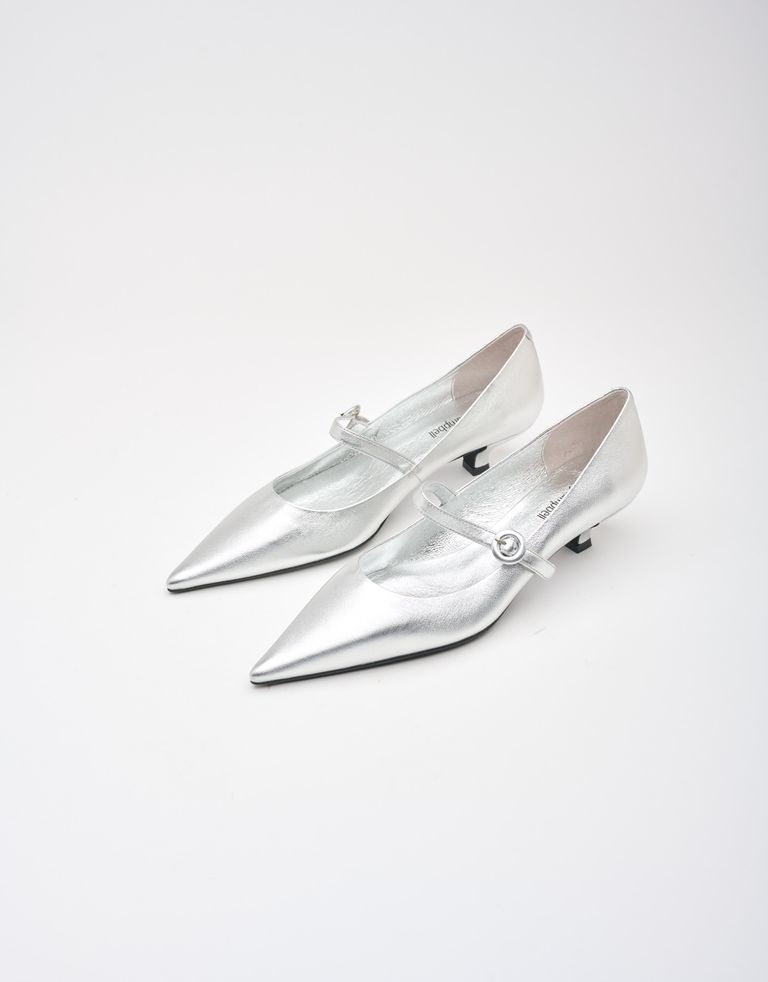 נעלי נשים - Jeffrey Campbell - נעלי סירה MISS MARRY - כסף4