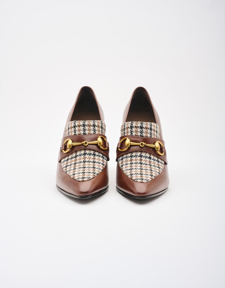 נעלי נשים - Jeffrey Campbell - נעלי עקב ETIQUETTE פפיטה - חום4