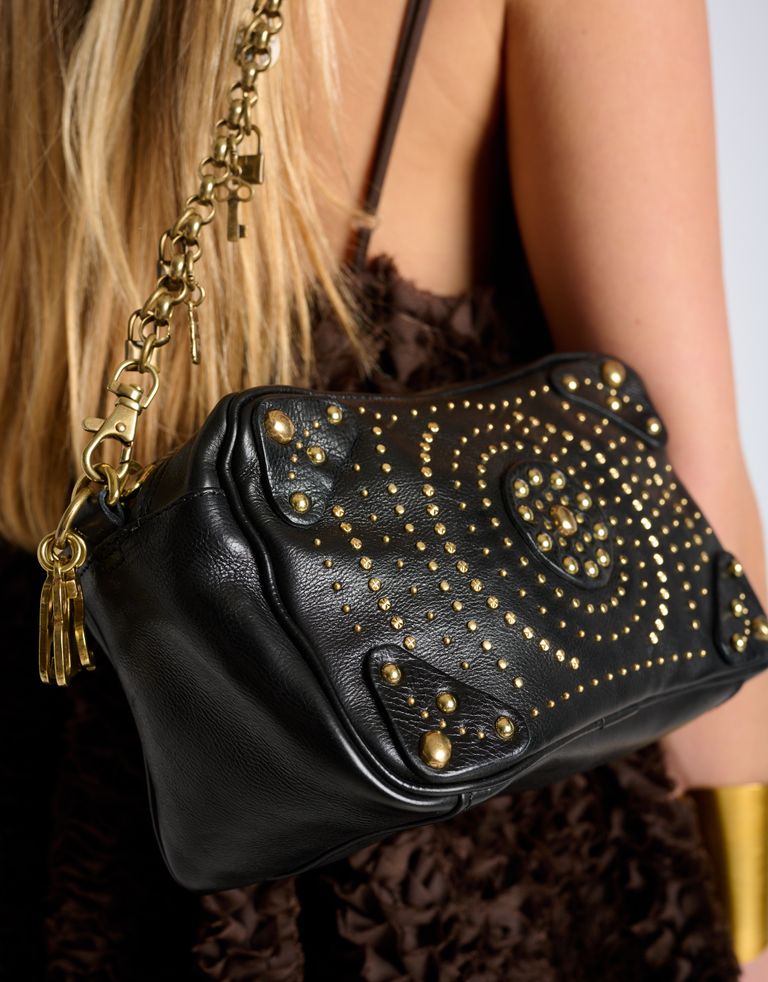 נעלי נשים - A.S. 98 - תיק ניטים PAULA - שחור2