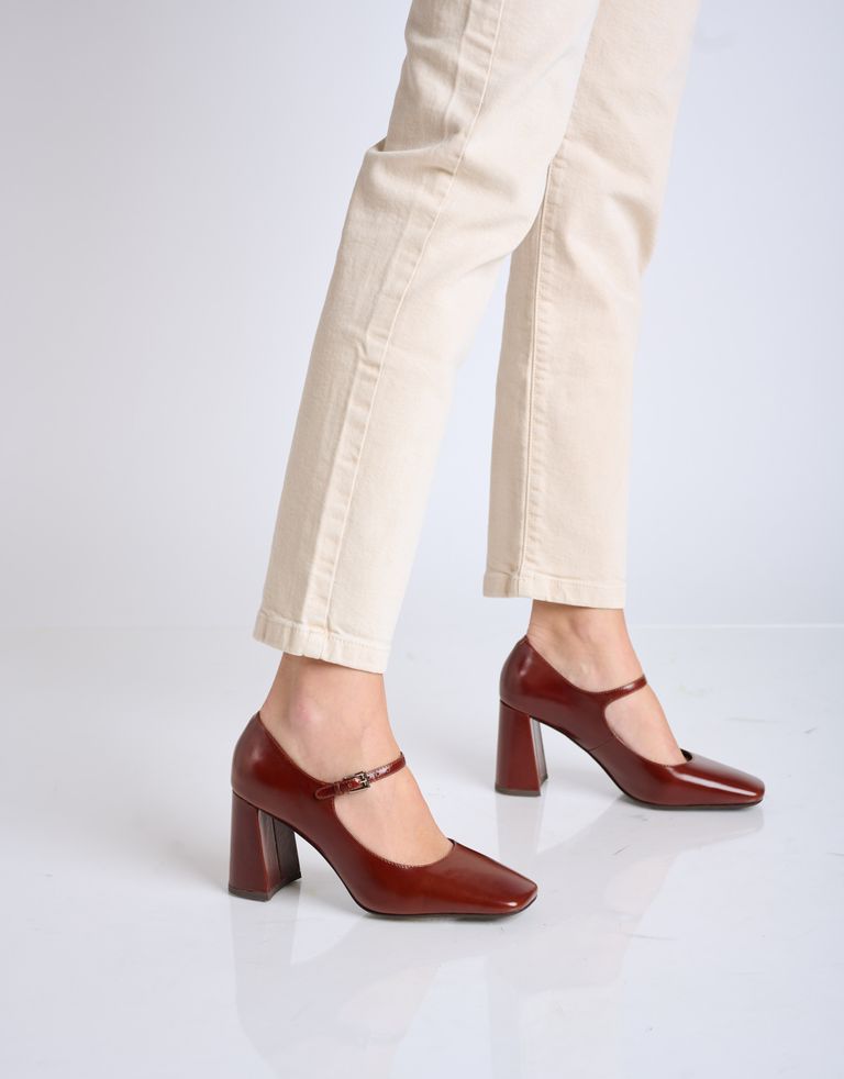 נעלי נשים - Jeffrey Campbell - נעלי עקב BOURDIN - חום3