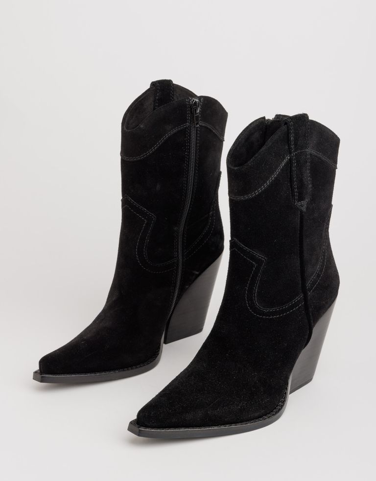 נעלי נשים - Jeffrey Campbell - מגפי בוקרים MI AMIGO - שחור4