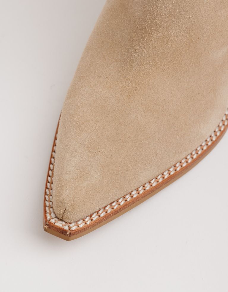 נעלי נשים - Jeffrey Campbell - מגפי בוקרים MI AMIGO - בז'4