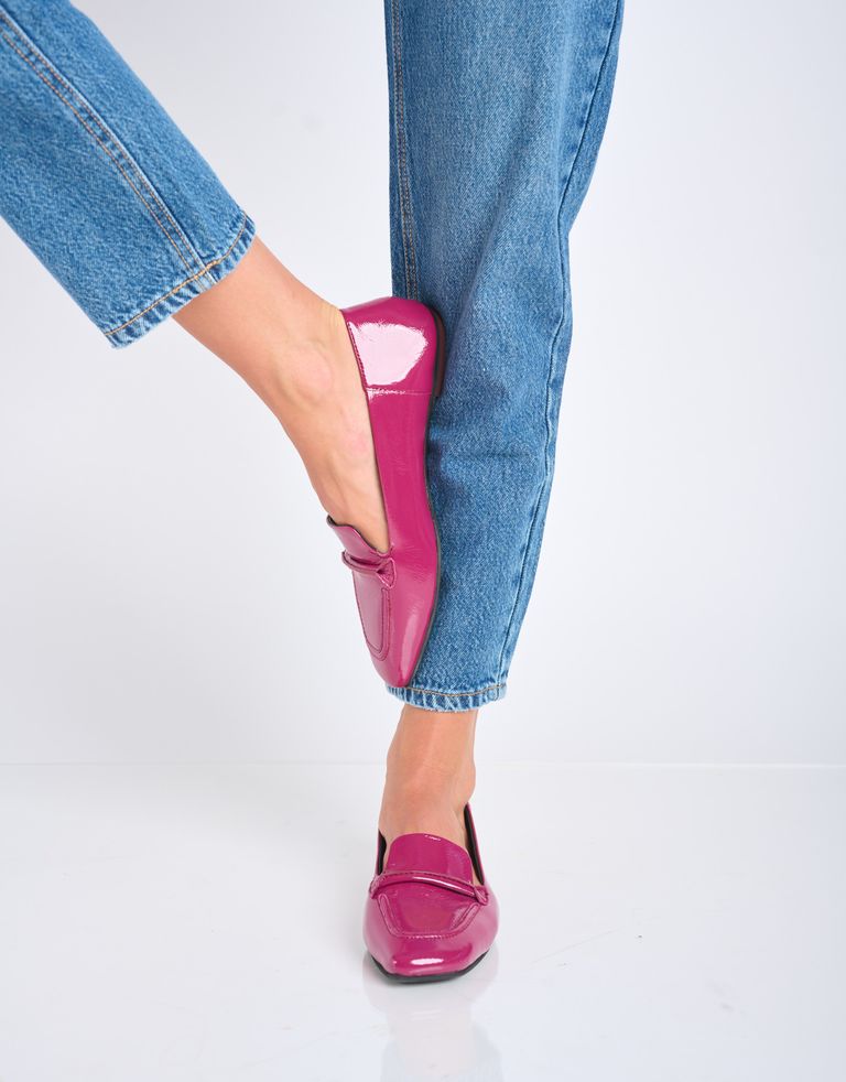 נעלי נשים - Yuko Imanishi - נעלי מוקסין RUCHI - סגול1