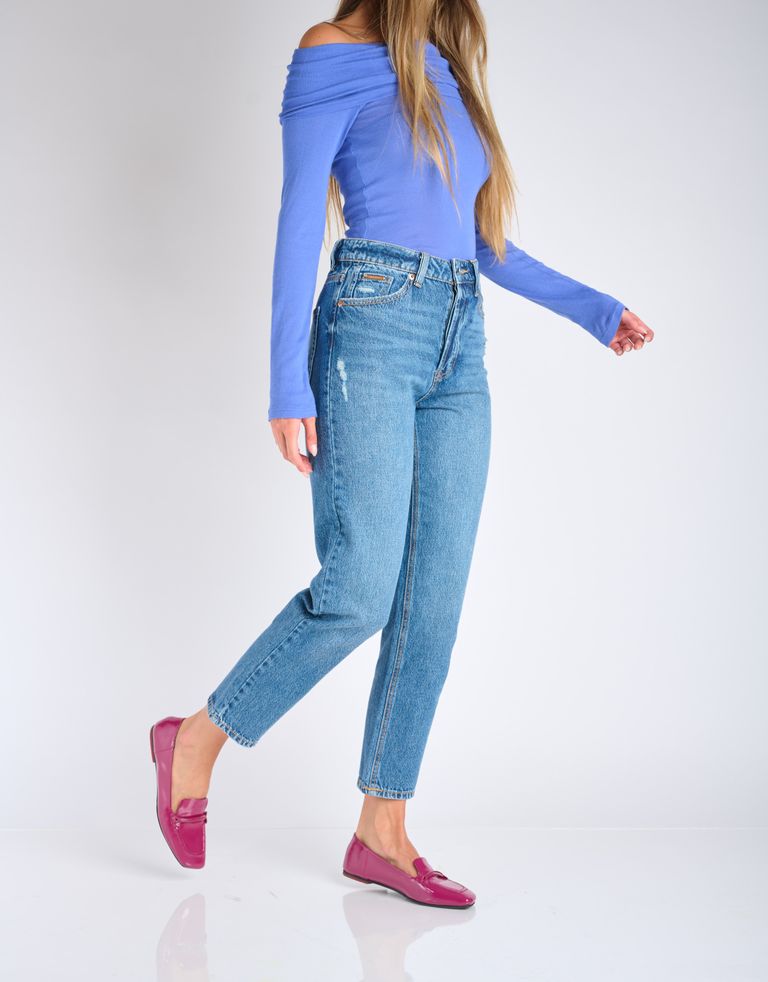 נעלי נשים - Yuko Imanishi - נעלי מוקסין RUCHI - סגול3