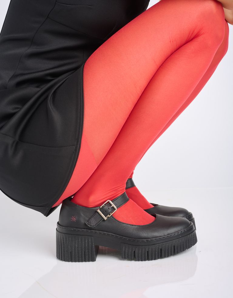 נעלי נשים - Art - נעלי בובה YORK - שחור3