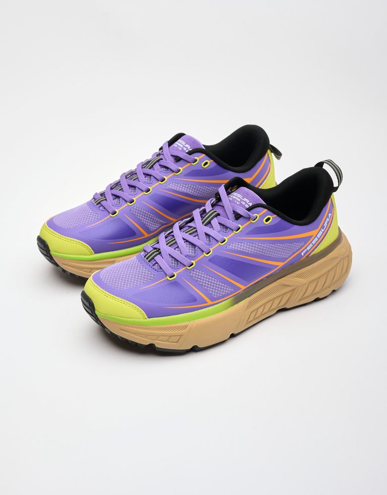 נעלי גברים - Fessura - סניקרס TRAIL SBL - סגול2