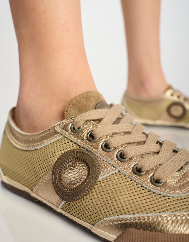 נעלי גברים - Aro - סניקרס מטאליות JOANETA - ברונזה4