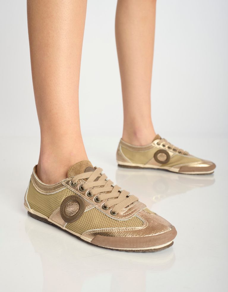 נעלי גברים - Aro - סניקרס מטאליות JOANETA - ברונזה2